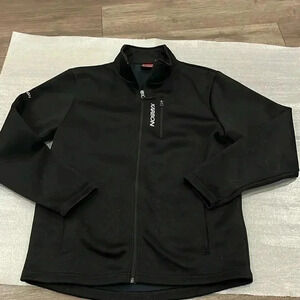 [M]Karbon Black  Men Performance Jacket